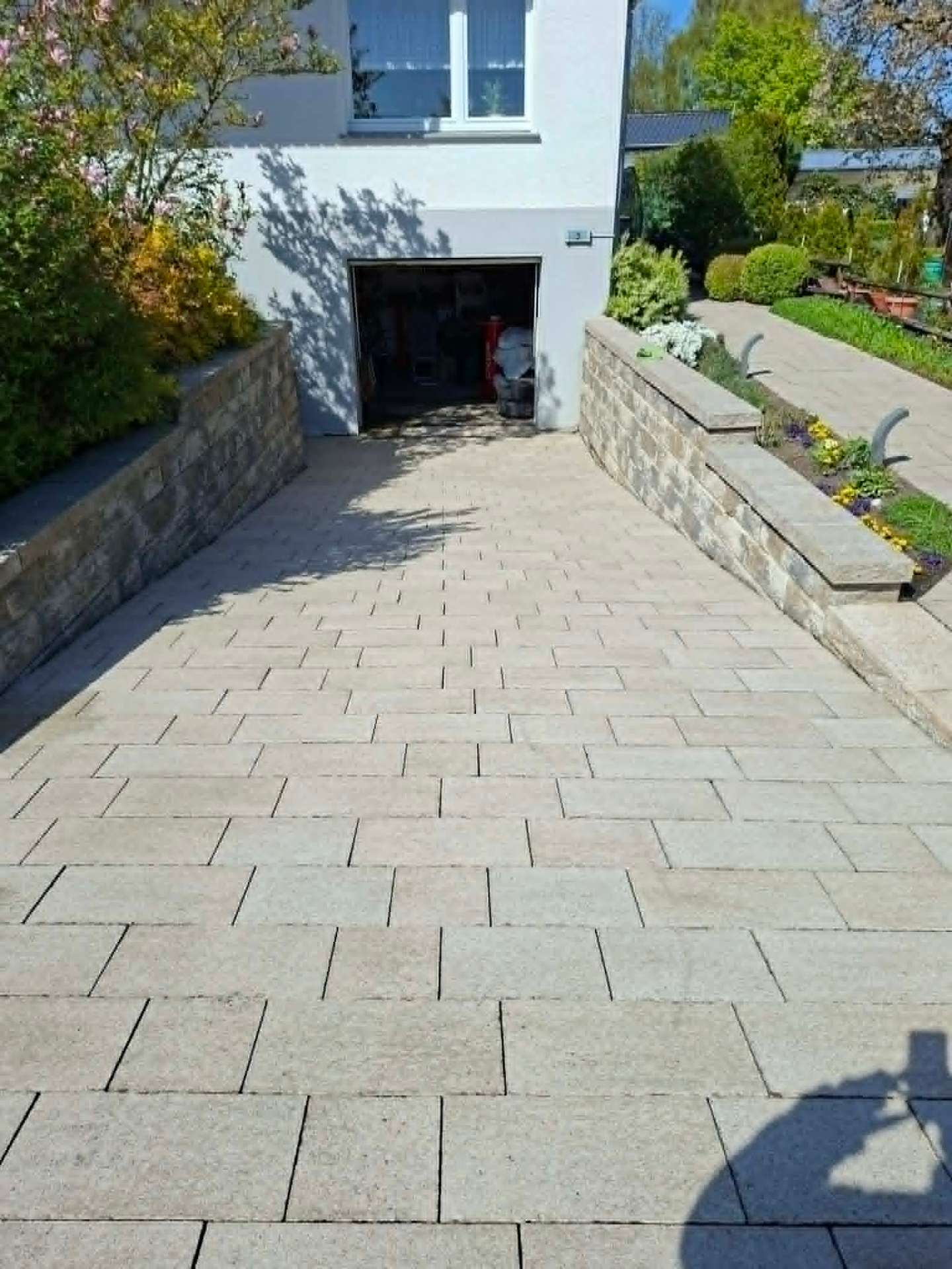 Pflasterreinigung – Nachher